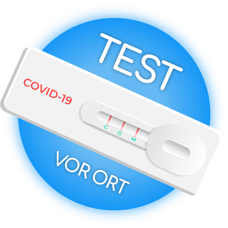 Coronatest vor Ort